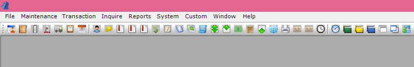 Carillon 2015 Custom Reports menu